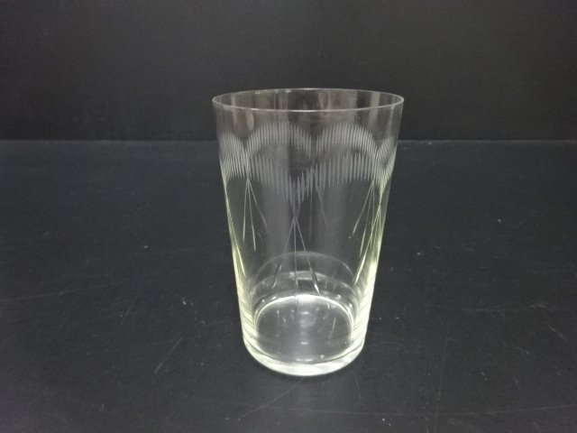 JAPANESE COLLECTIBLE / CUT GLASS TUMBLER